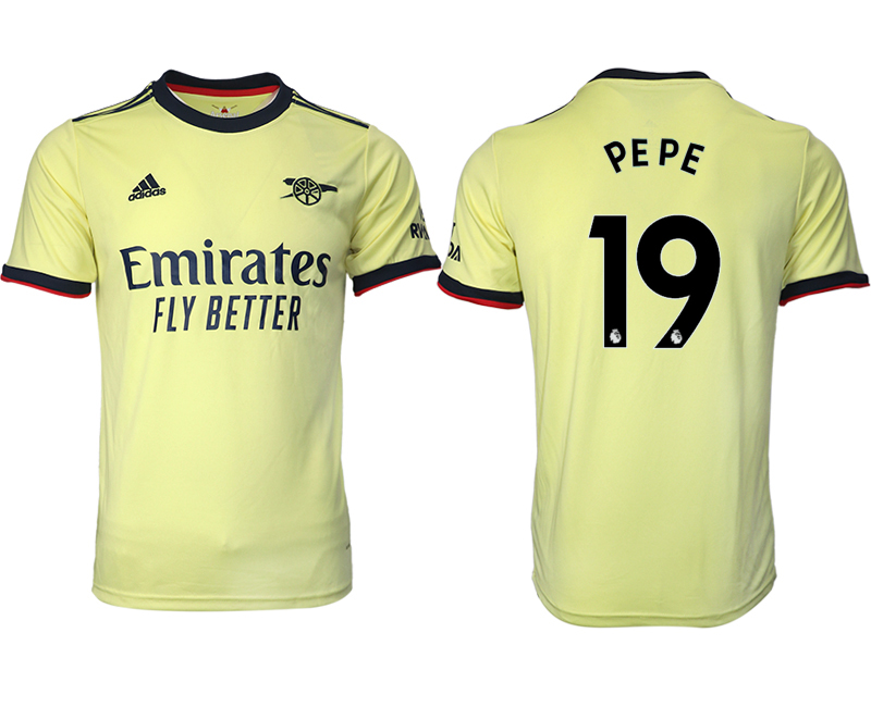 Men 2021-2022 Club Arsenal away aaa version green #19 Soccer Jersey->arsenal jersey->Soccer Club Jersey